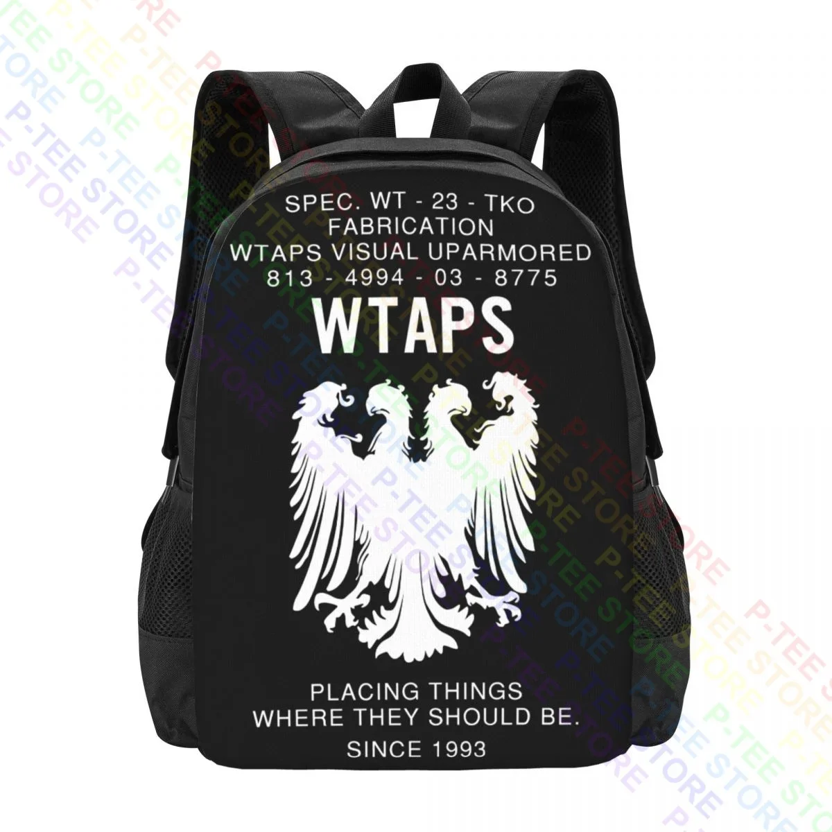 

Wtaps Heraldry - Neighborhood Wacko Maria Cav Empt P-1993Backpack Large Capacity Training Riding Backpack