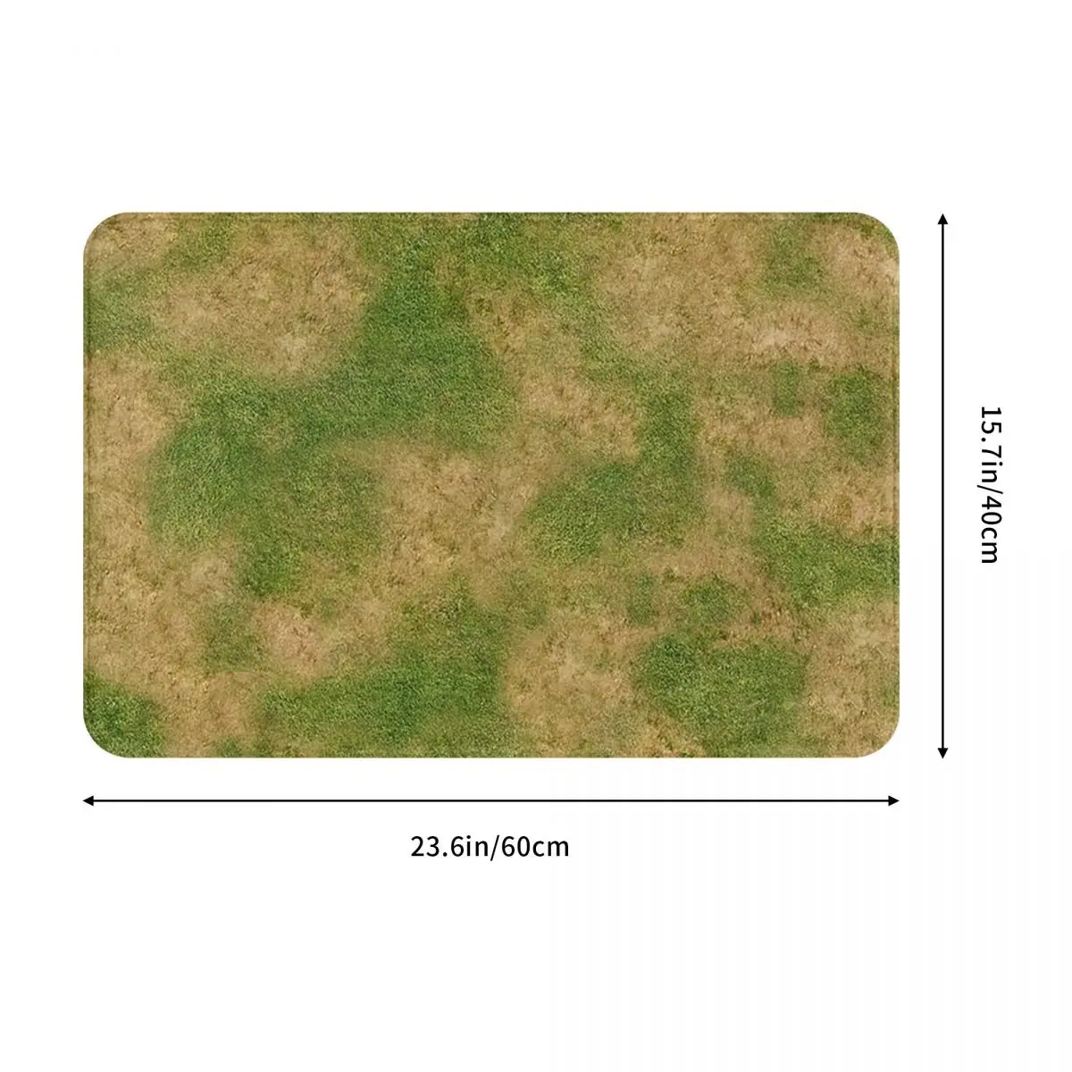 Grass Battlemat Doormat Cushion Carpet Rug Kitchen Entrance Home Floor Mat for Bedroom Footpad Mats