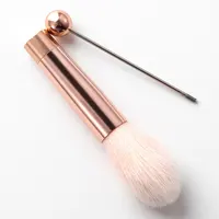 Pinceaux de maquillage perlables bricolage, brosse de contour, cadeaux de beauté, 5 pièces 4