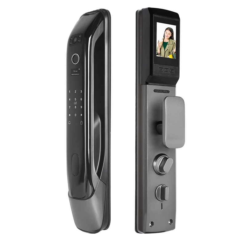 Digital Door Lock Competitive Price Fingerprint USmart Go APP Tuya Smart WiFi With Camera Smart Door Lock