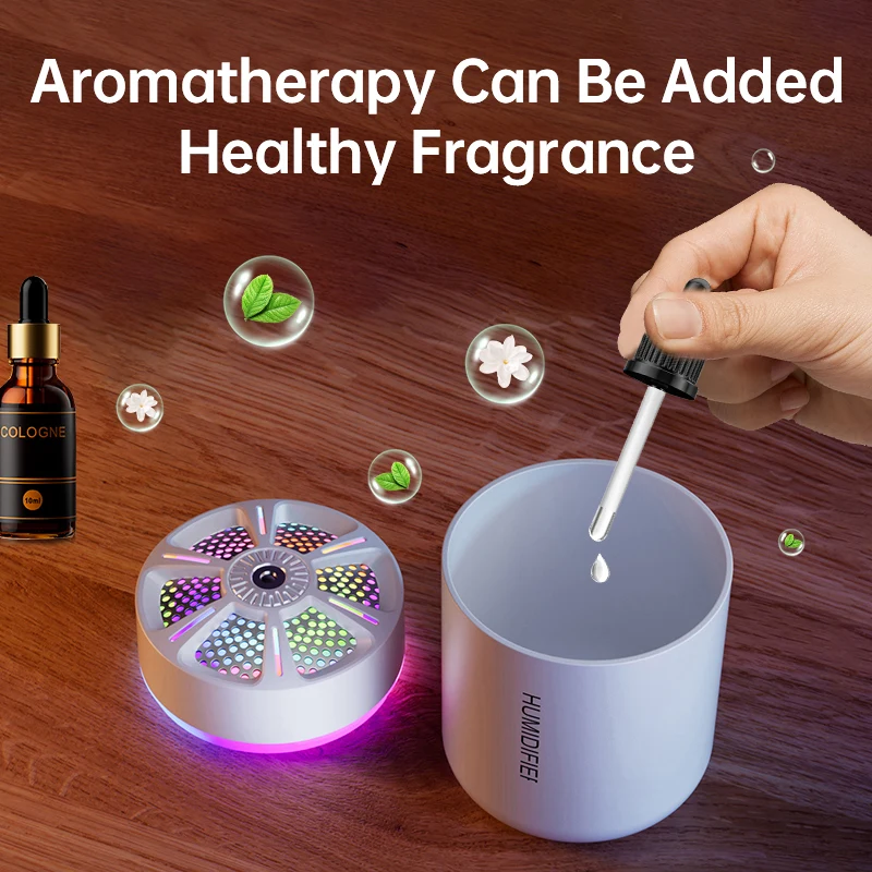 Mini Air Humidifier Household Desktop Mist Small Aroma Diffuser Essential Oil Purifier Usb Car Portable Aromatherapy Mist 180ml