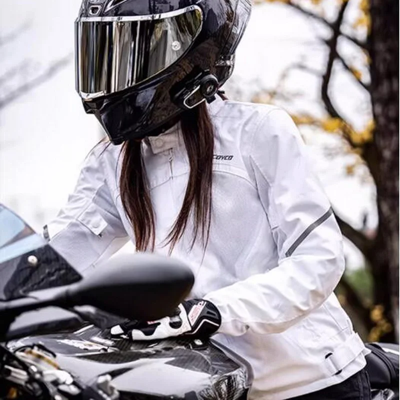 

Women Summer Breathable SCOYCO MotocroMotorcycle Riding Jacket Knight Racing Jackets Lady Locomotive Clothes Anti Drop clothing