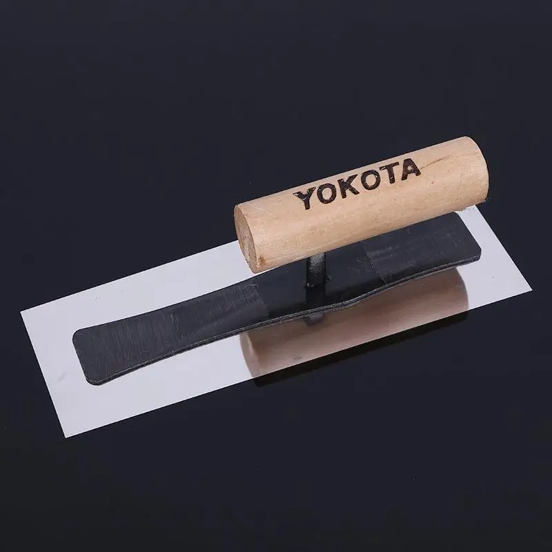 5310 Stainless Steel Plaster Trowel Nail-Free Smoothing Knife Putty Scraper Diatom Mud Construction Tool