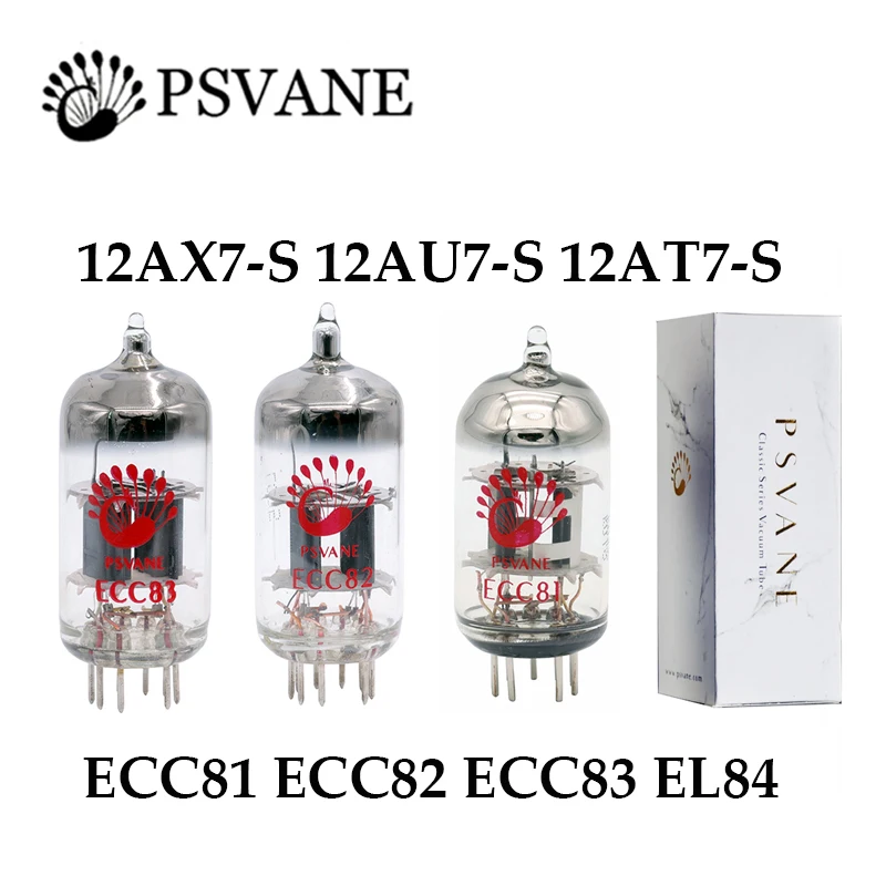 PSVANE Tube Ecc83 Ecc82 Ecc81 El84 12ax7-s 12au7-S 12at7-s El84-s Matching Pair for Vacuum Tube Amplifier Preamplifier HIFI Amp