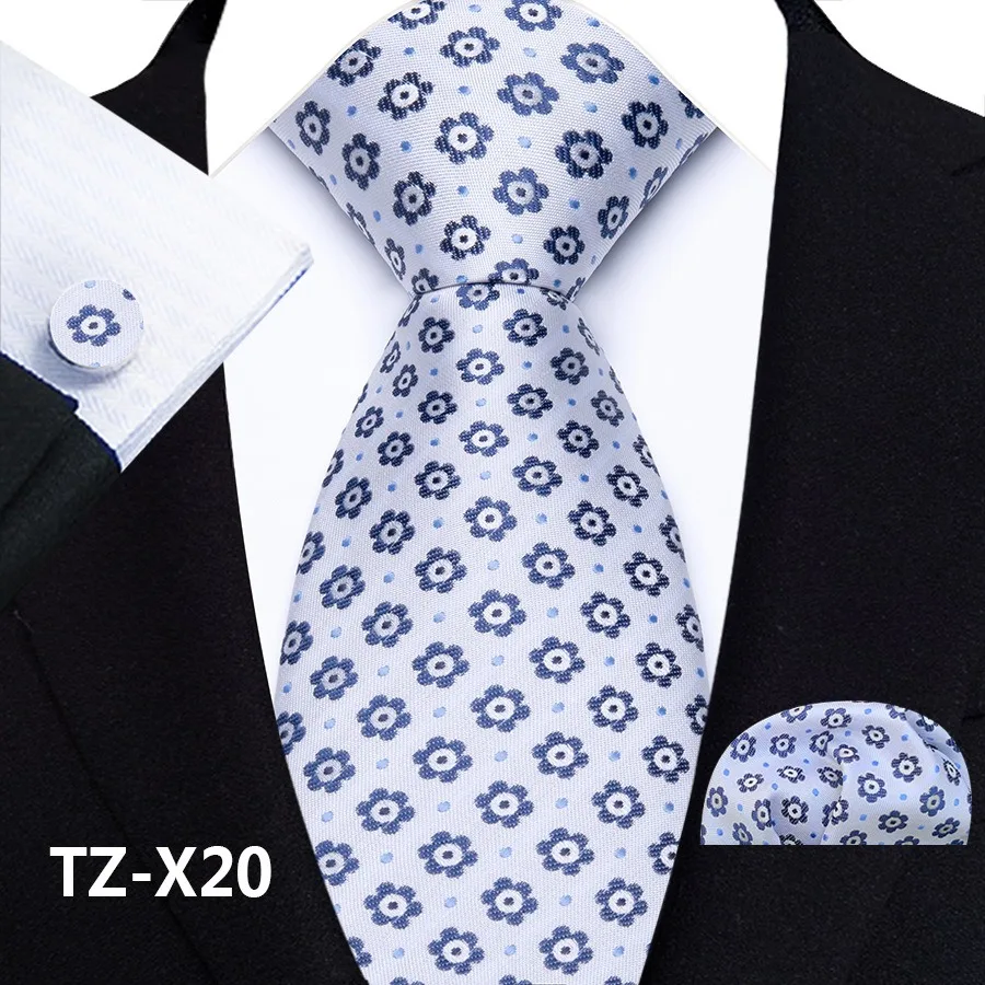 Klassisches Krawattenset für Herren, florales Paisley-Krawattenset mit Einstecktuch und Manschettenknöpfen, Vintage-Krawatte für Hochzeit, Business-Anzug-Accessoires – Detail 26