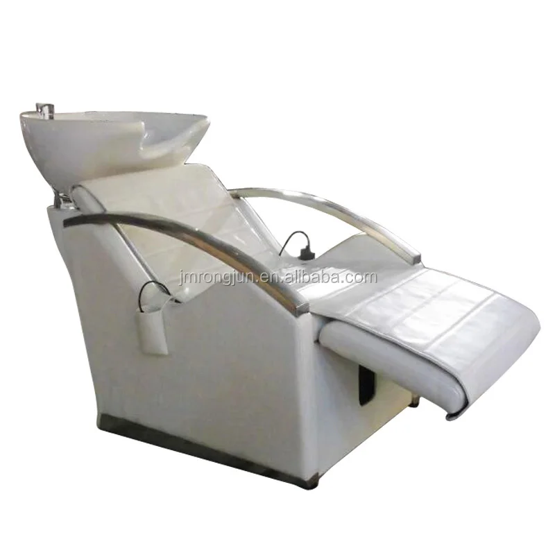 Hair salon electric vibration massage back wash hair shampoo chair