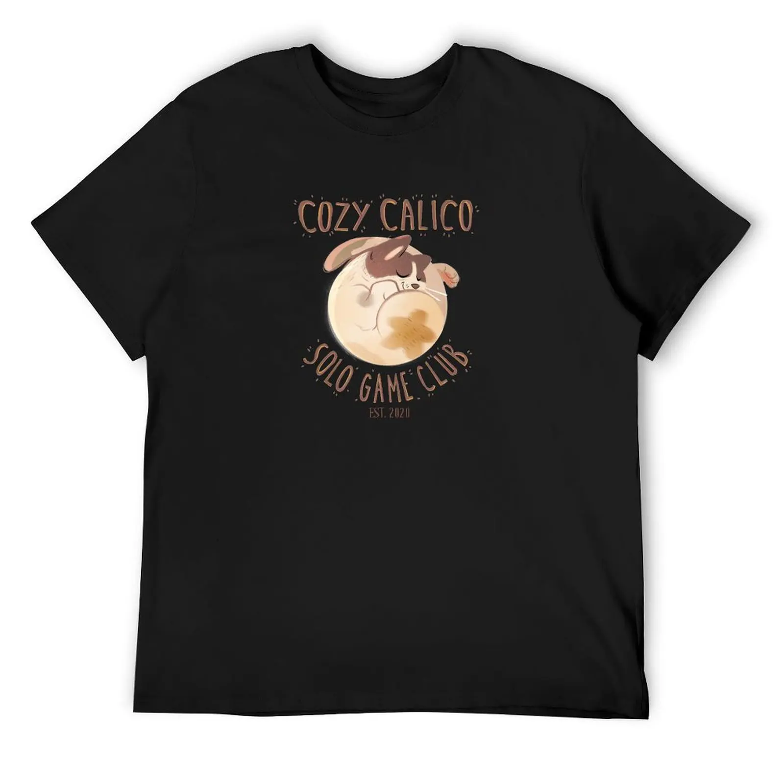 

Cozy Calico Solo Game Club T-Shirt vintage graphic tee affliction shirts graphic tee shirt heavyweight t shirts for men