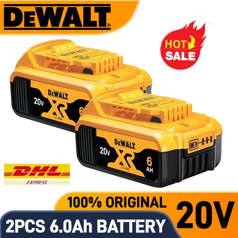 

100% new original 5AH 6AH DEWALT 20V battery, for DCD887 DCD805 DCF860 Dcd796 DCG406 DCF880 DCF512 DCD805 power tools battery