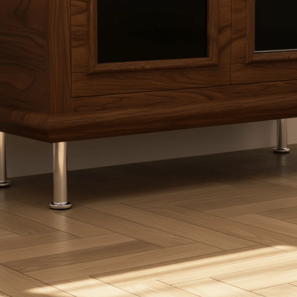Parts Stainless Steel Sofa Feet Adjustable Metal Furniture Feet Light Luxury Thickened Cabinet Legs Sofa
