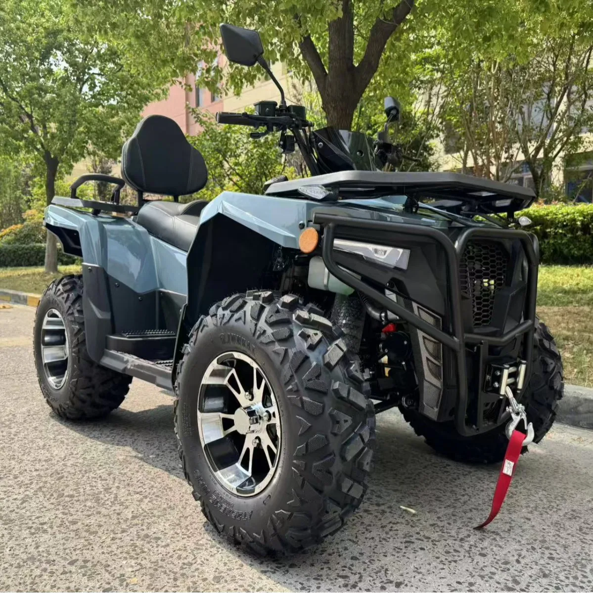 new 300CC High-Power Automatic ATV, Shaft Drive All-Terrain Vehicle for Sand Dune Mountain Off-Road Riding, 2WD Quad Bike