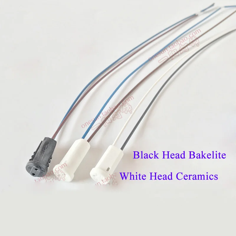 1 Piece, 100 Pieces, G4 White Ceramic Black Bakelite Low Voltage Lamp Holder for 12V 220V G4 LED Crystal Lamp Halogen Lamp Bead