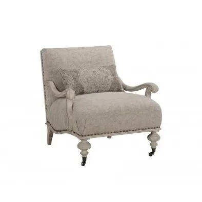 

Nordic living room solid wood single sofa tiger chair casual designer recliner modern simple