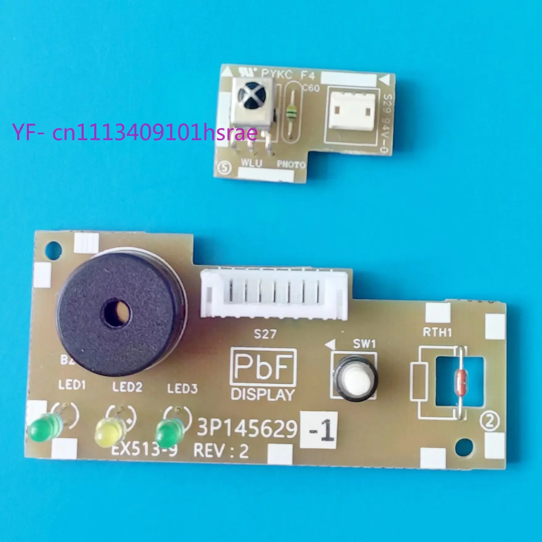 3P145629-1 Infrared Receive PCB With Temperature Probe Button For Daikin FTXS35HV2CW Indoor Unit Replacement