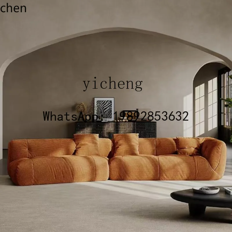 YFY  Living Room Fabric Sofa Modern Simple Multi-Seater Sofa