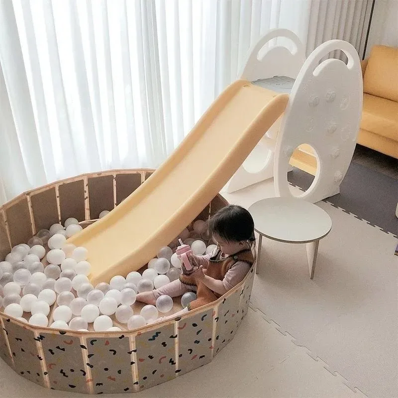 2025 neue Koreanische Heißer Verkauf kinder Bunte Faltbare Schwimmbad Baby Spiel Ozean Pool Spielzeug Zaun