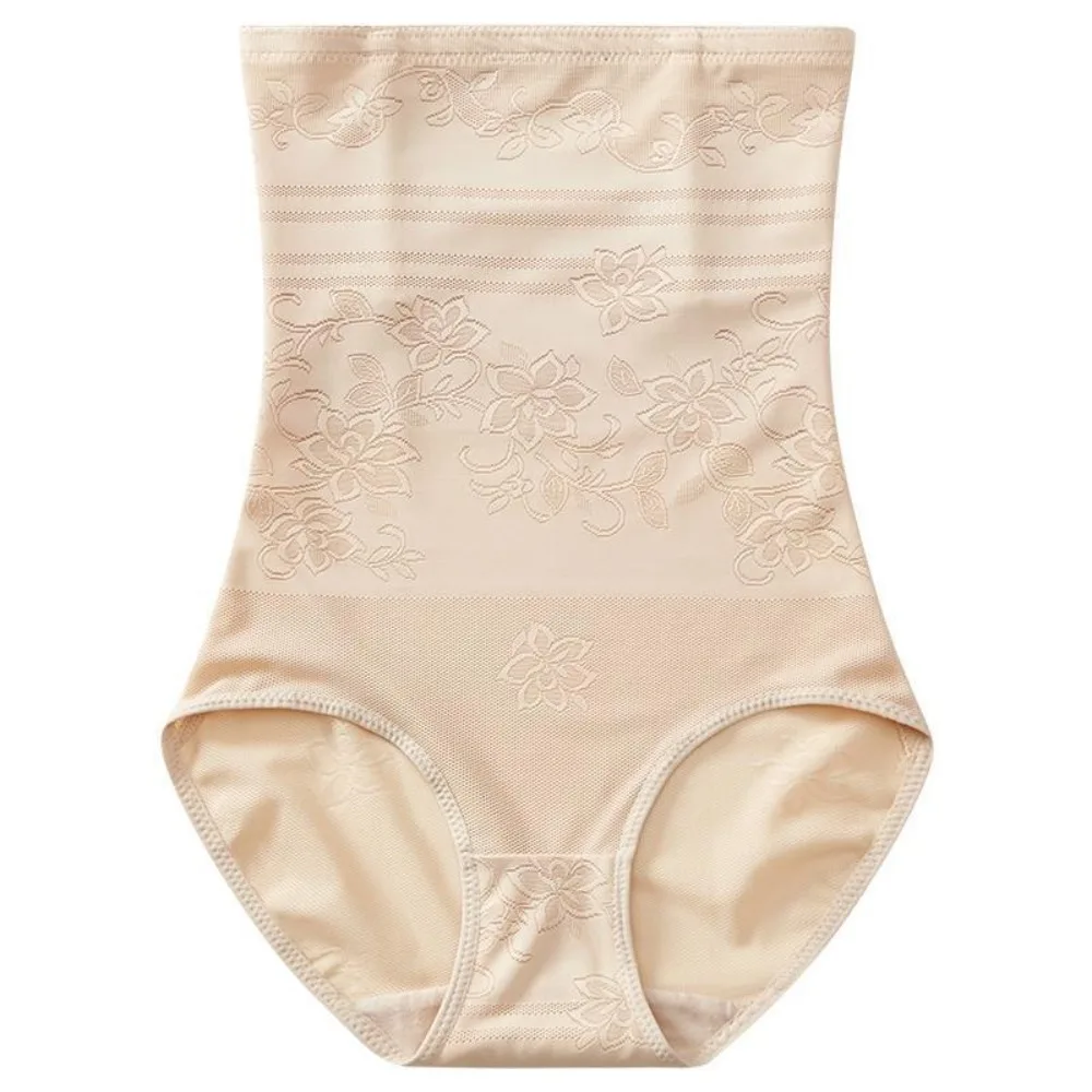 

High Waist Postpartum Body Shaper Mesh Flower Belly Contracting Butt Lifter Briefs Shapewear Waist Trainer