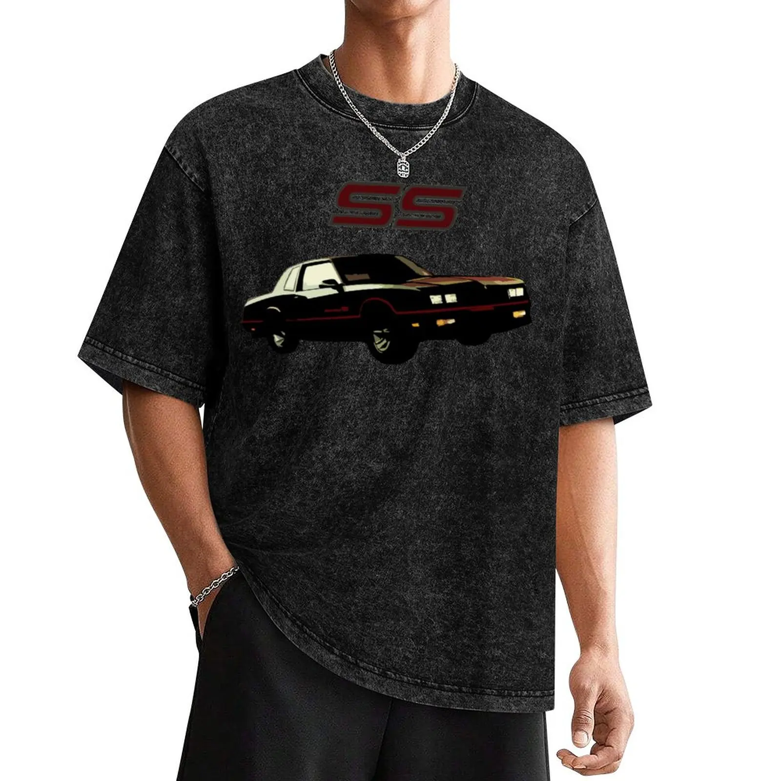 

1986 Chevy Monte Carlo SS 1 T-Shirt quick-drying anime t shirts mens t shirts casual stylish