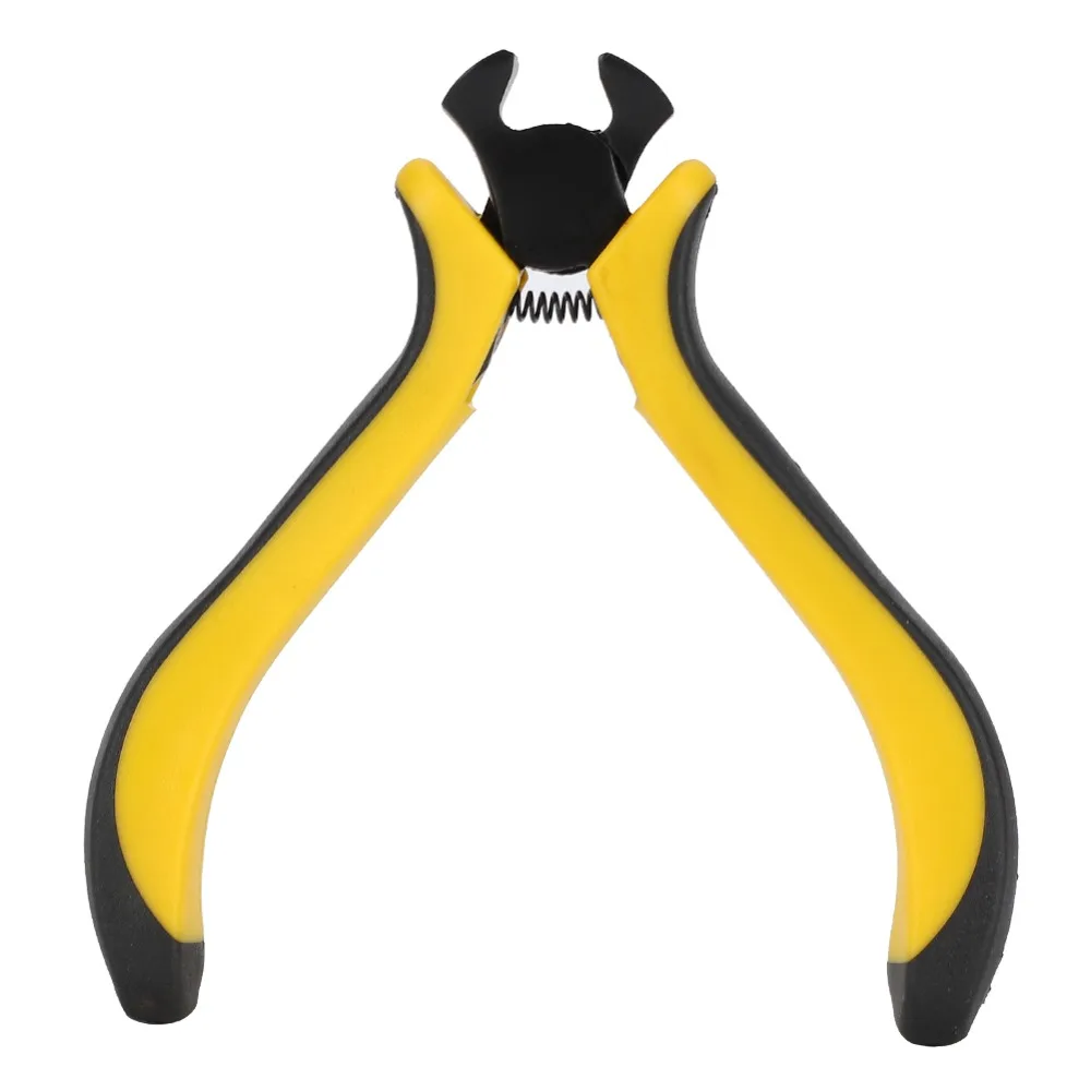 NonSlip Yellow End Cutting Pliers Iron Length 11cm Jewelry Making Pliers Watchmaker Pliers Set For Handcrafts