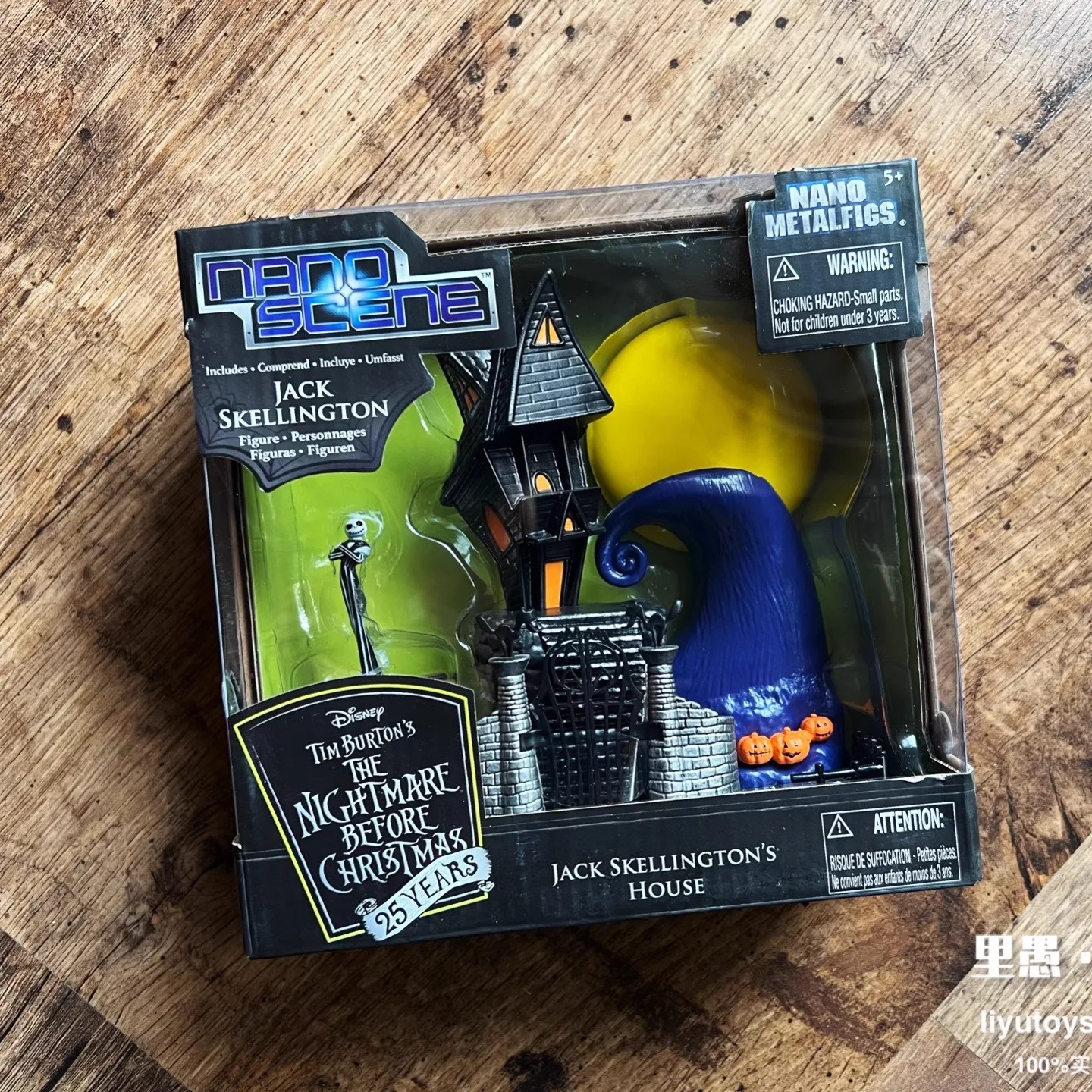 

Подлинная кукла из сплава «Кошмар перед Рождеством» Джека Скеллингтона — комплект домашней сцены Джека, набор коллекционных украшений