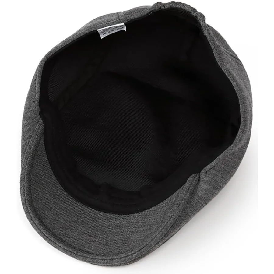 Malaxlx 2 قطعة رجل إمرأة موزع الصحف قبعة مسطحة قبعة البيريه اللبلاب الأيرلندية غاتسبي القيادة قبعة أجرة #5