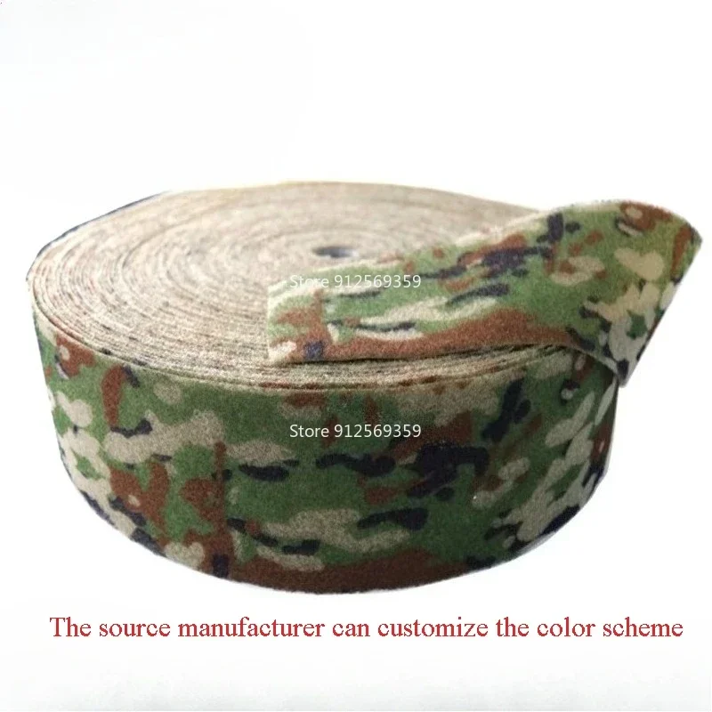 10cm Width Japan Self-Defence Camouflage Loop Fastener Strap Magic Sticking Tape  No Glue Backpacks Vest Cap Sewing Accessories