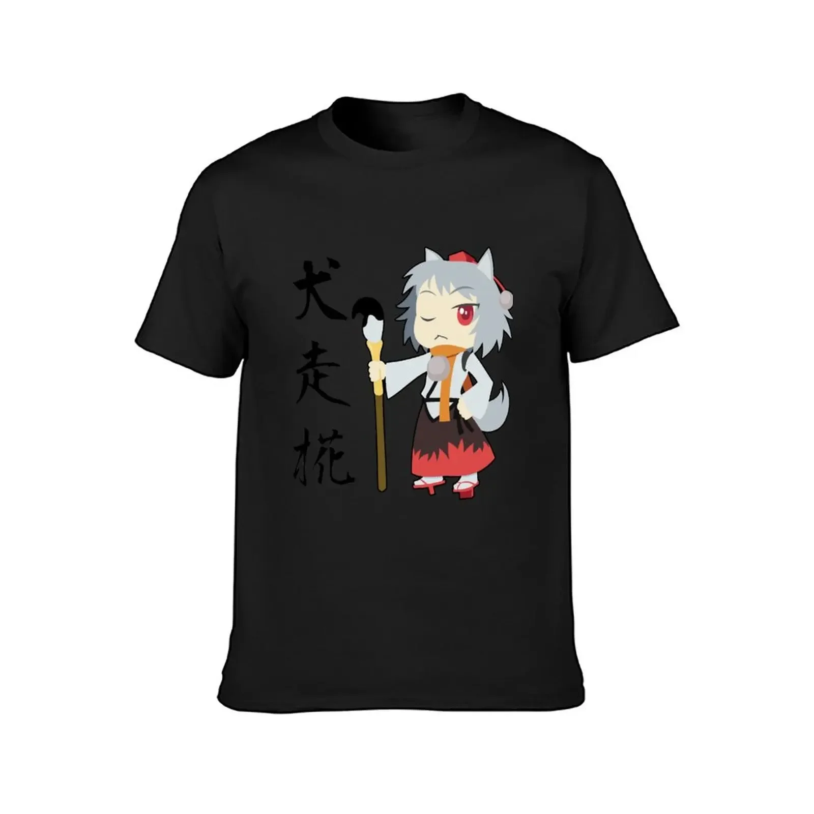 Touhou Project - Momiji Inubashiro T-Shirt quick drying summer top basketball graphic tees anime figures black t shirts for men