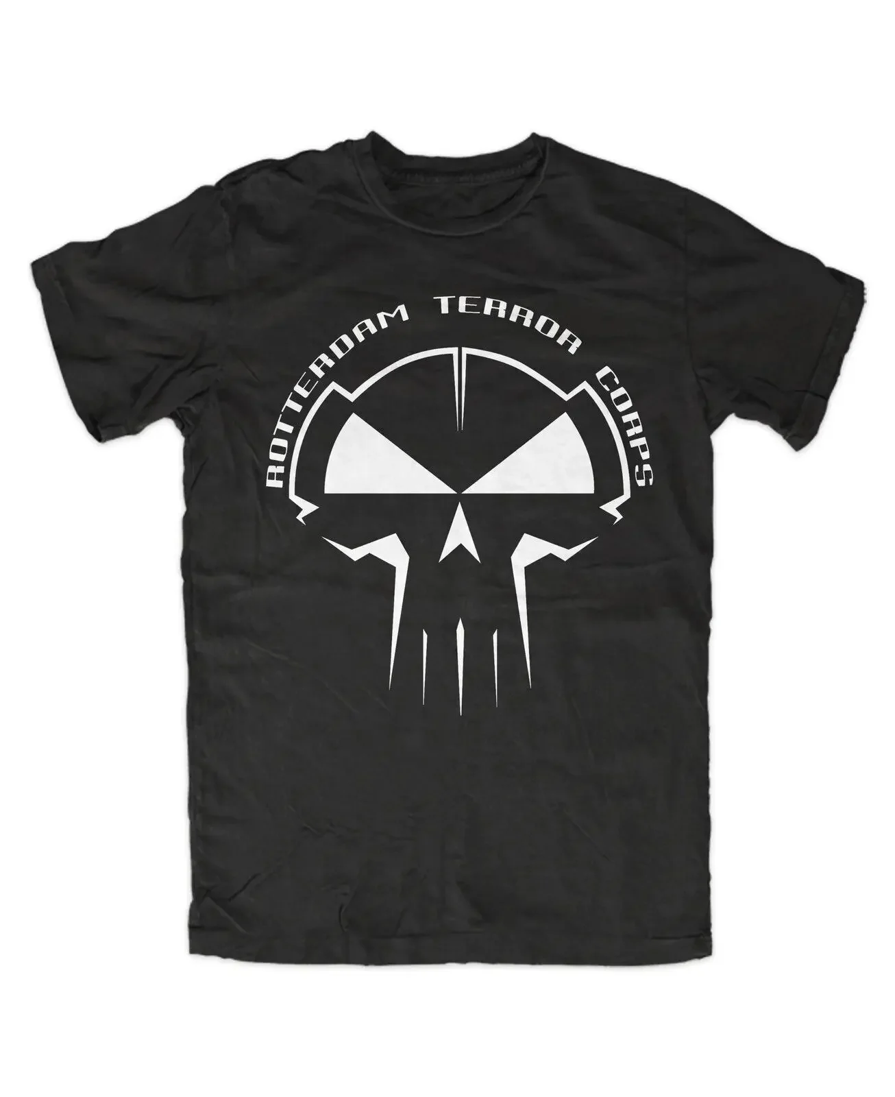 Rotterdam Terror Corps T Shirt Black Hardstyle Gabba Hardcore Techno RTC