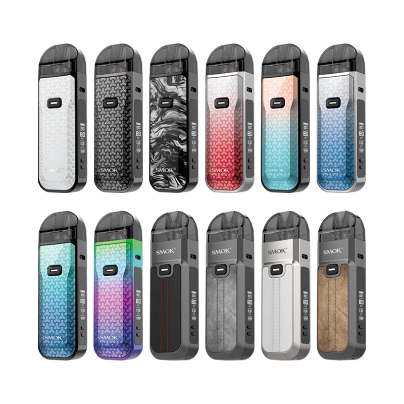الأصلي SMOK Nord 5 Pod Kit 80W Vape مع بطارية 2000mAh 5ML Nord 5 Cartridge RPM 3 شبكة لفائف مبخر السجائر الإلكترونية #3