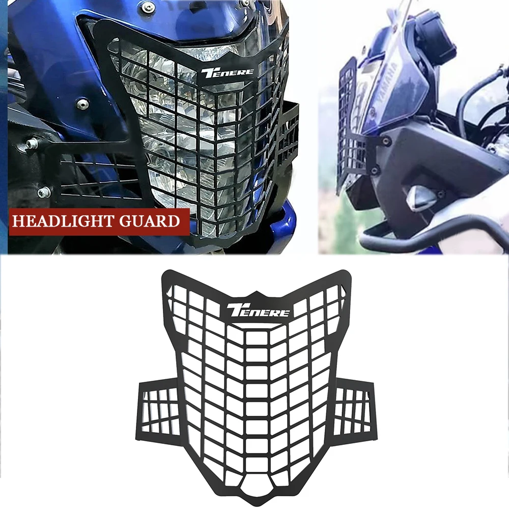 

FOR YAMAHA XT660Z Super Tenere/XT660Z TENERE 2008-2016 2015 2014 2013 2012 2011 2010 09 Headlight Grille Guard Cover Protector