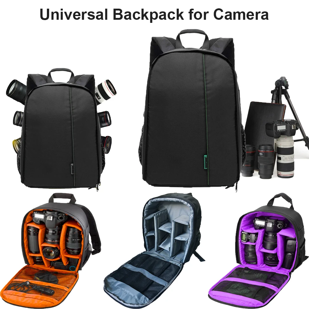 Shockproof Breathable DSLR Digital Camera Backpack Bag for Nikon Canon Video Photo Portable Travel Lens Case