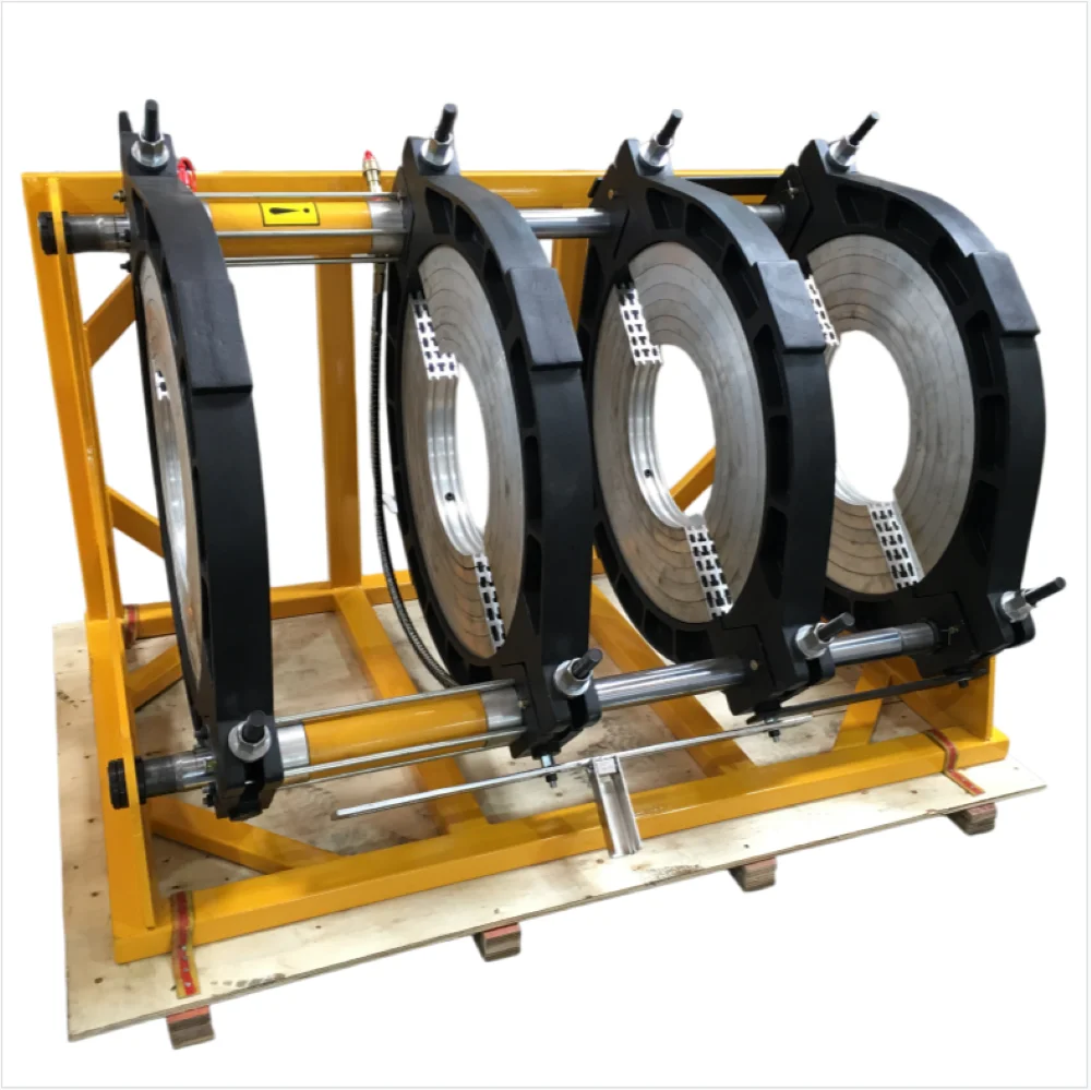 New High End 250-450mm Hydraulic Butt Welding Machine Long Service Life Heating Plate HDPE Pipe Welder CE Certified 8.38KW