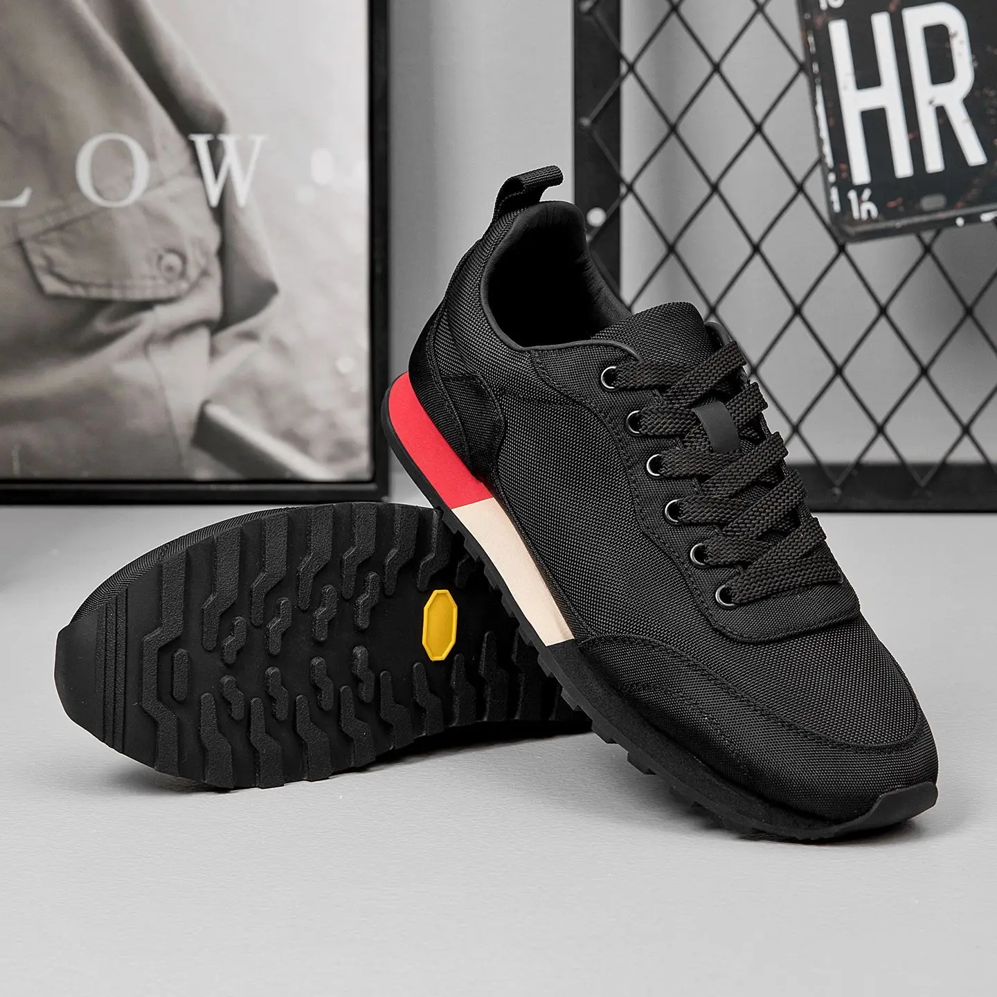 

Мужские весенние повседневные кроссовки: дышащие, легкие, с мягкой подошвой, модные, низкие, на шнуровке, спортивные