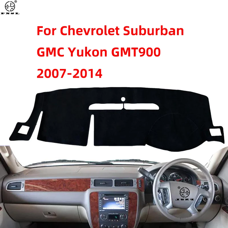 For Chevrolet Suburban GMC Yukon GMT900 2007~2014 Car Dashboard Cover Pat Dash Board Mat Carpet Dashmat Cape Sunshade Protect