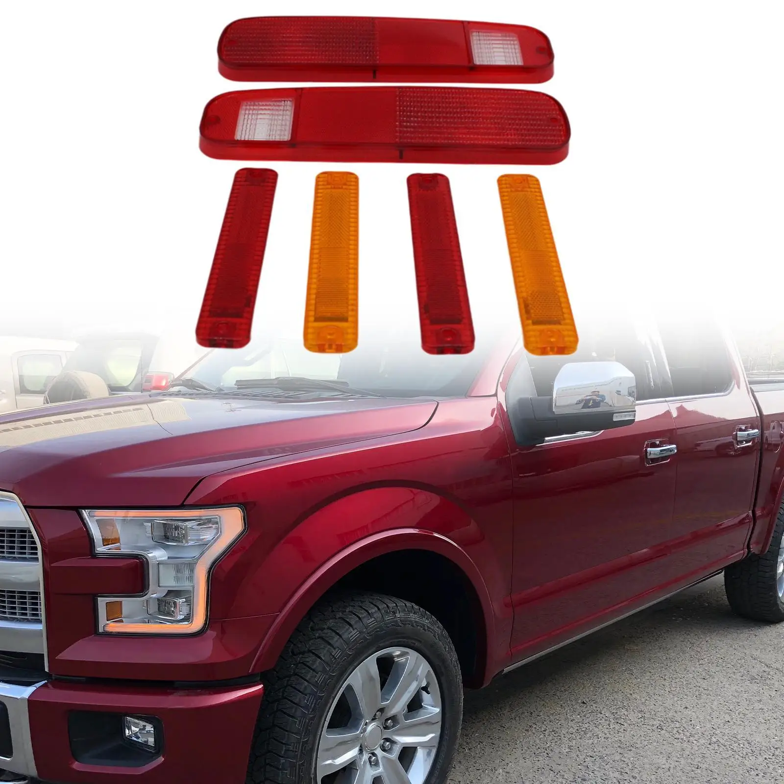 

Tail Light and Side Fender Kit Repair Part for Ford F 150 F150 F250