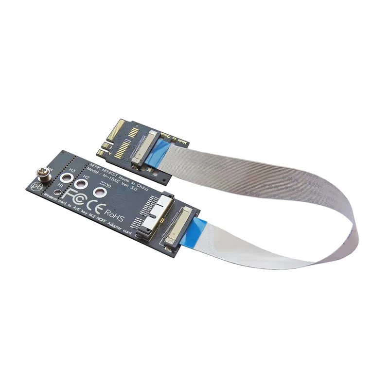 M. BCM93224PCIEBT2 Adapter Extension Cable, 2 WiFi Interfaces, Fit for Black Apple Drive, Free view 2