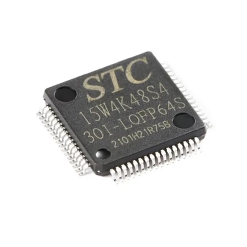 5PCS Original authentic patch STC15W408AS-35I-LQFP32 STC12C5A32S2-35I-LQFP44 STC15W4K48S4-30I-LQFP64S  microcontroller