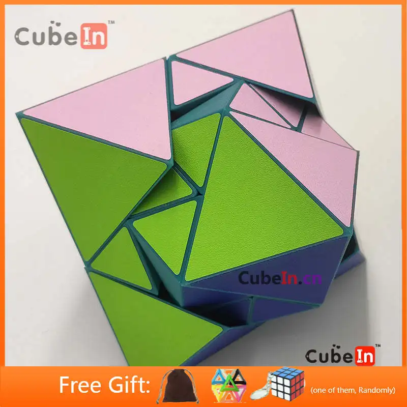 Octahedron (3x3 Mod) Puzzle Cube Educational Toy Gift Idea X'mas Birthday