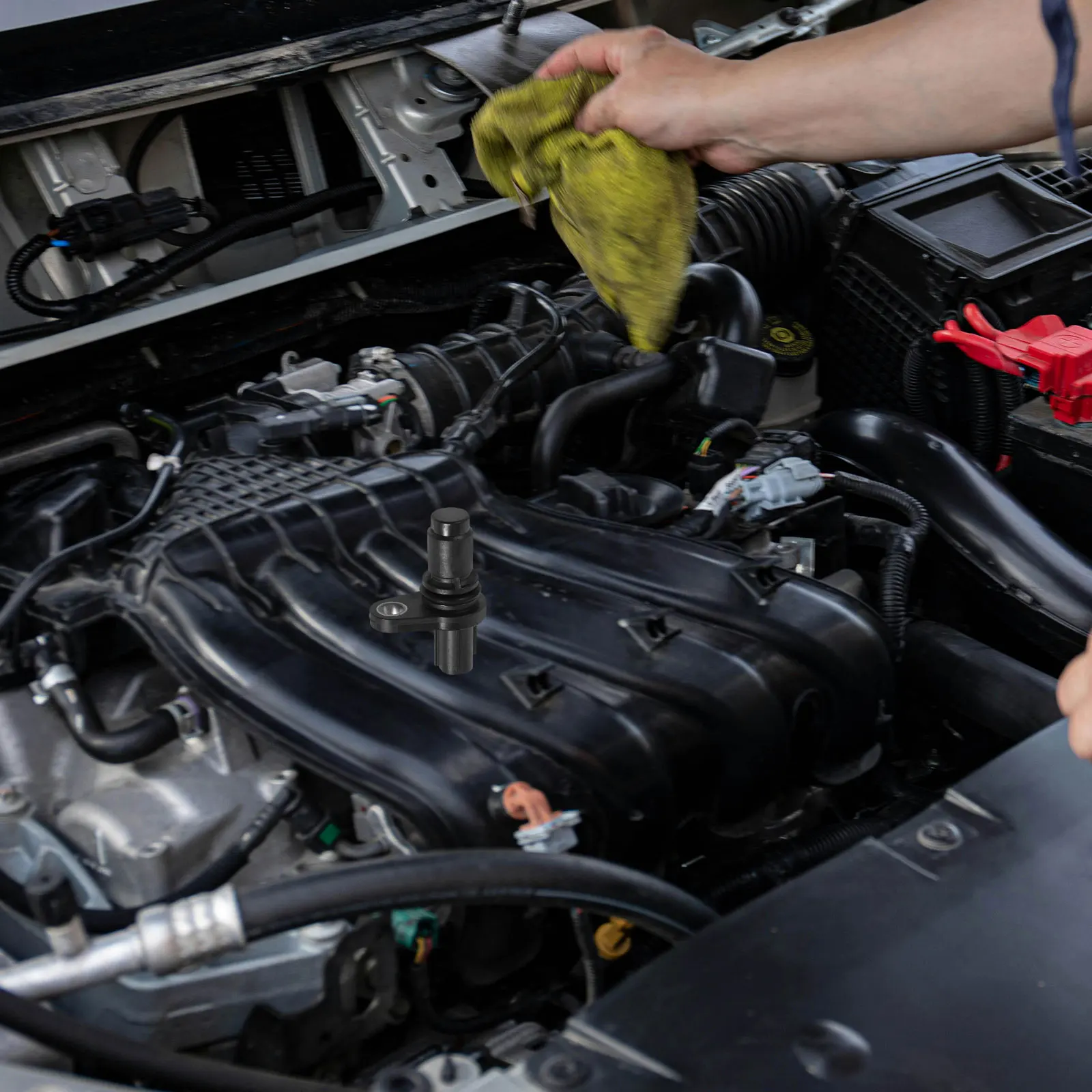 

Crankshaft Position Sensor Camshaft Accessory Car Device Black Tool 90919-05060 Automotive Replacement Monitoring System Vehicle