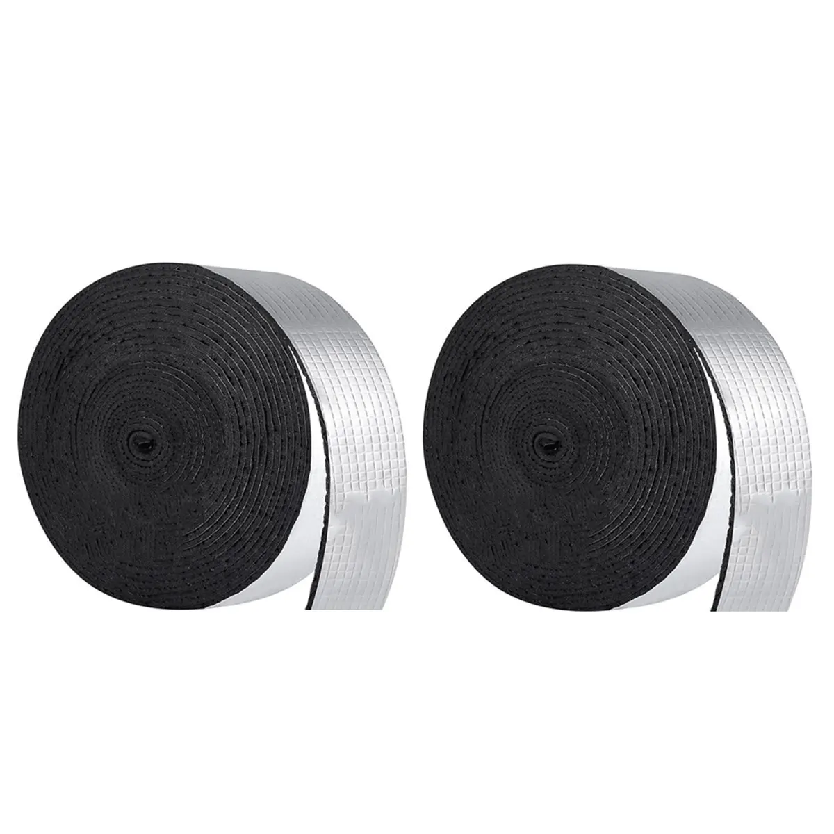 DT57 LATEST MODEL 2pcs Pipe Insulation Wrap Foam Tube Self Adhesive Heat Tape for Water Pipes, Outdoor Foam and Foil