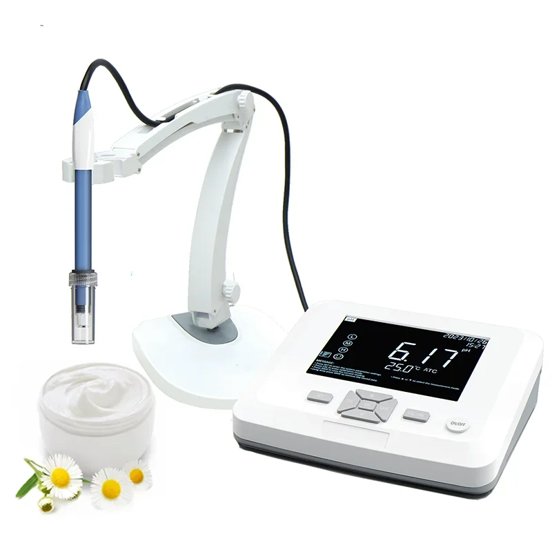 High Precision Desktop 8in 1 PH/ORP/TDS/EC/Temp/Sal/Res/DO Cosmetic Lab Water Quality Tester Conductivity PH Meter Digital