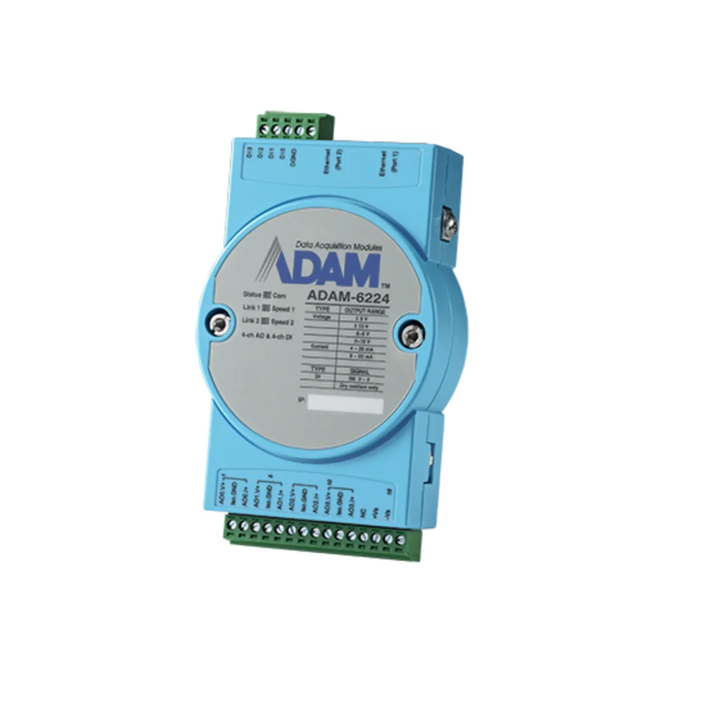 Advantech ADAM-6224 4-ch Isolated Analog Output Modbus TCP  Module