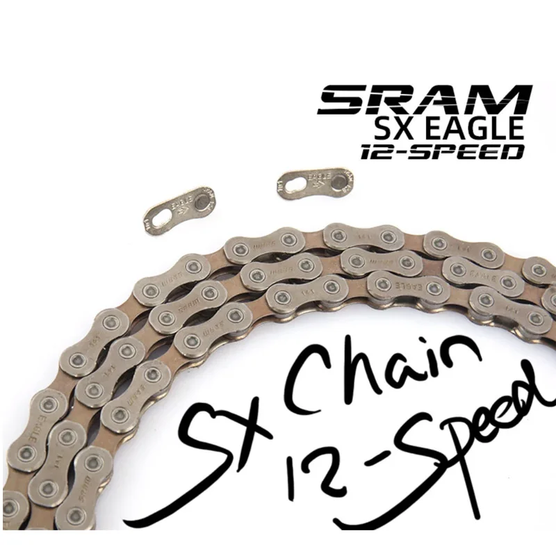 SRAM SX NX GX EAGLE 12 Speed MTB Bike Chains 122 126 Links with Power Lock Connector Bicycle Chain