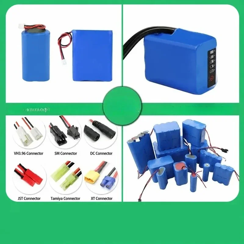 [New] 12V Lithium Battery Pack for Xenon Lamp DIY Smart Car Solar Street Light Outdoor Power Supply 12 Volt