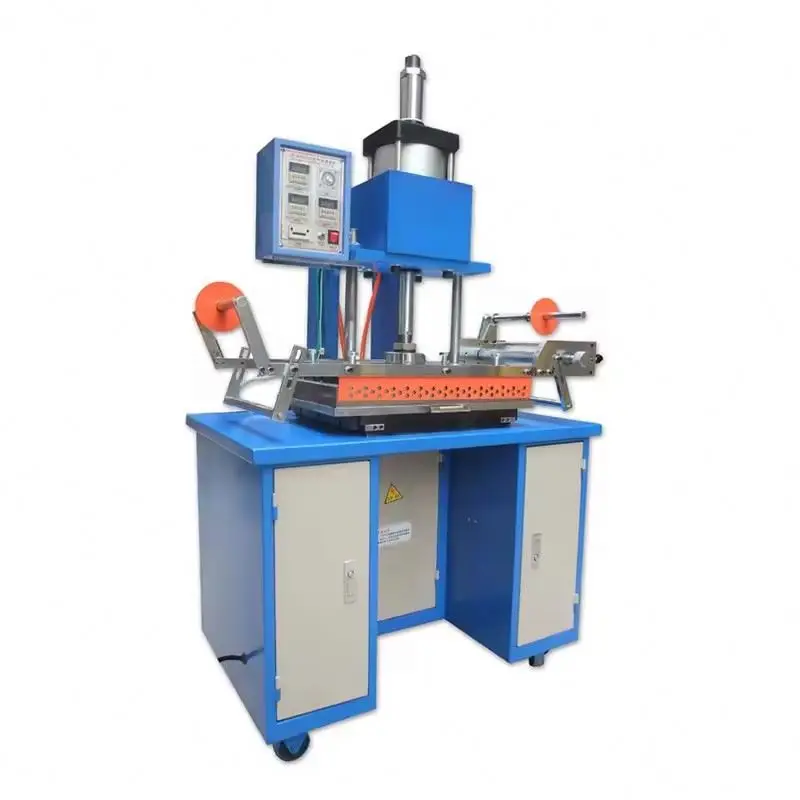 Semi-Automatic Gold Foil JD-350 Leather Cover Pneumatic Hot Foil Stamping Machine for Printing Shop Leather