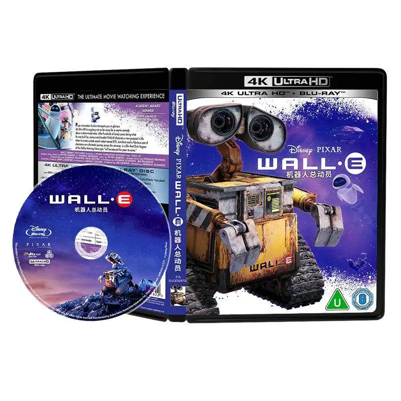 WALL · E (2008) 4K UHD Blu-ray Disc HDR10 Atmos,