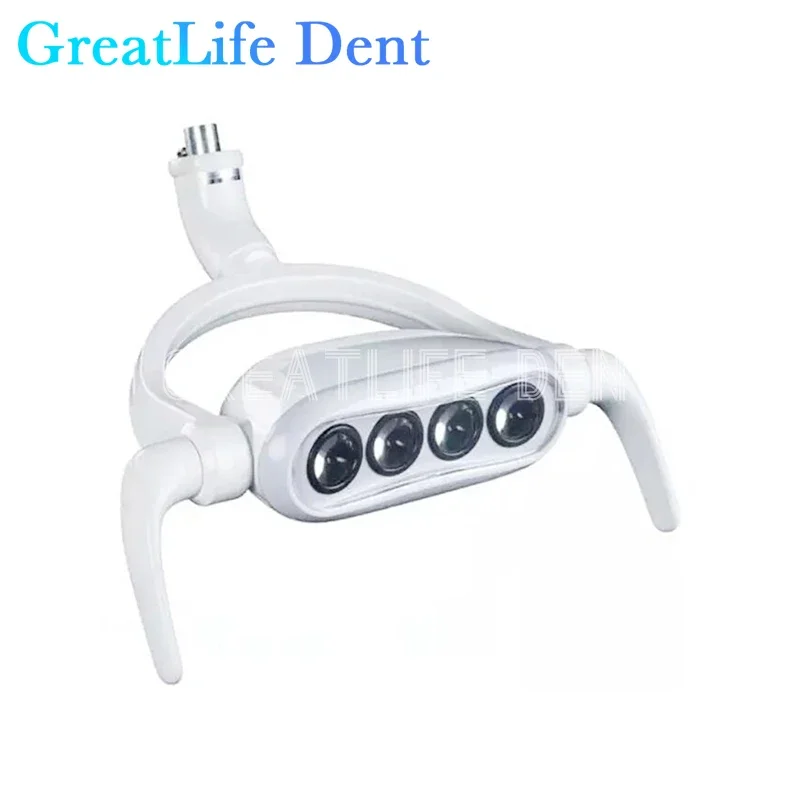 

GreatLife 4 Led Bulb Oral Induction Lamp Shaowless Led Dental Operation Light Lamp Led Chair for Dental Unit Chair