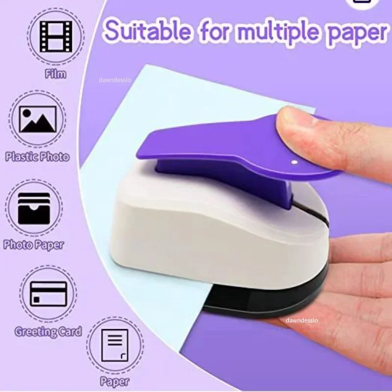 Earring Hole Puncher Earring Card Punch for Double Post Punch Craft Lever Punch Handmade Paper Punch 0.99 Inch Hole