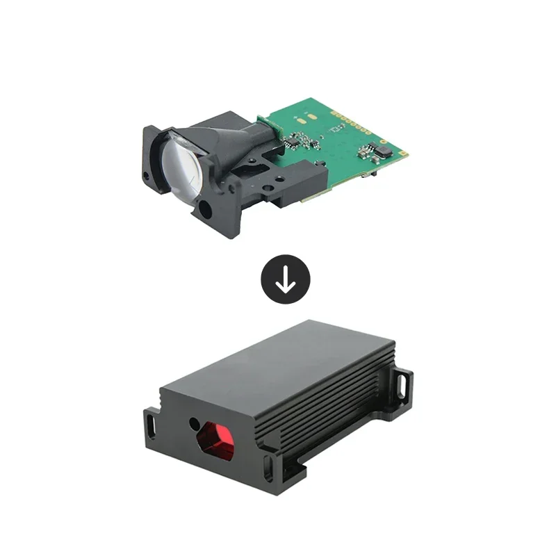 High-End IP65 Laser Distance Sensor Module Bluetooth Laser Distance Measuring Sensor Profinet 120m For Petroleum Measurement