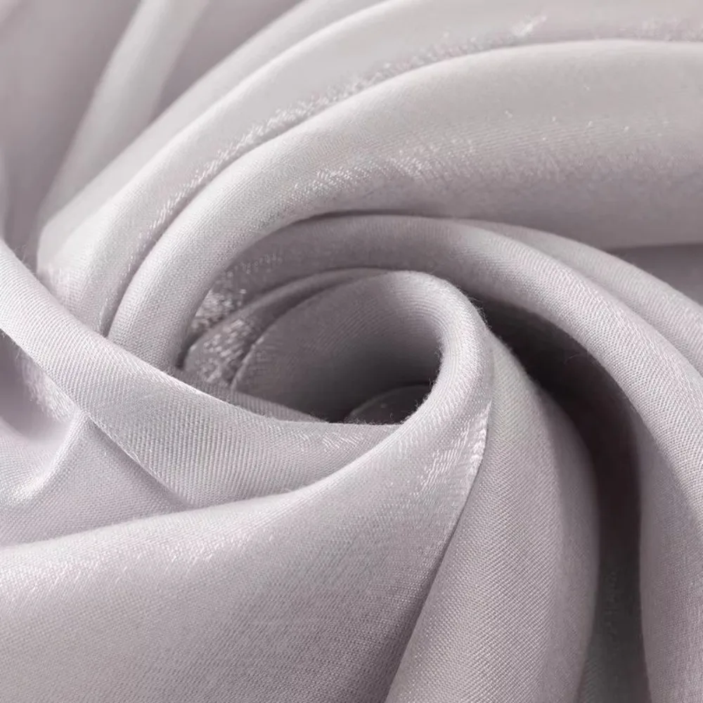DIY 150*50CM Satin-Like Fabric Soft Mermaid Dress Material Glossy Imitation Acetate Gradient Color Fabric for Wedding Dress