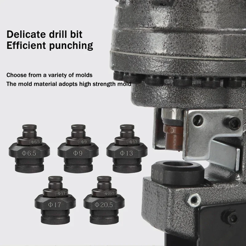 1200W Electric Hydraulic Hole Puncher Corner steel iron flush device slot steel opening machine Aluminum Iron Plate Punch Tools